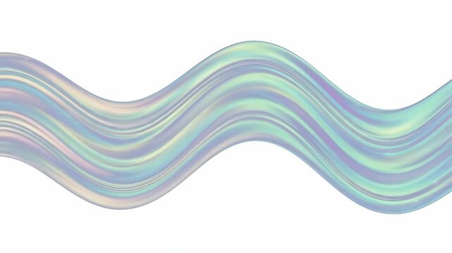 Harmonious waves of colorful parallel curves in motion