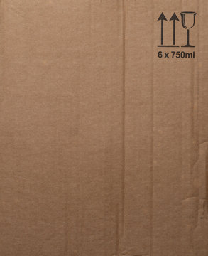 crumpled cardboard box texture background