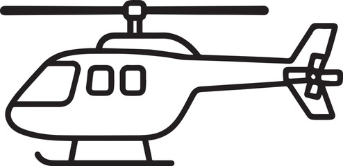 helicopter vector illustration © Nick.designer