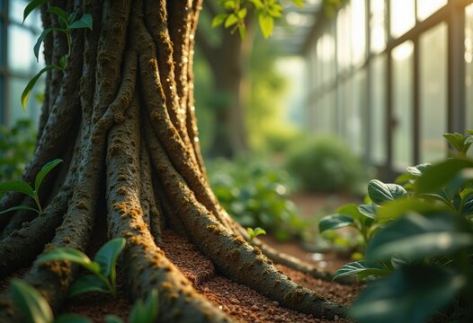 Unique Bottle Tree with Water-Storing Trunk Captivating Garden Feature Extraordinary Natural Form