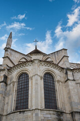 Obraz premium Vezelay is a French city located in the Yonne department in the Burgundy-Franche-Comté region.