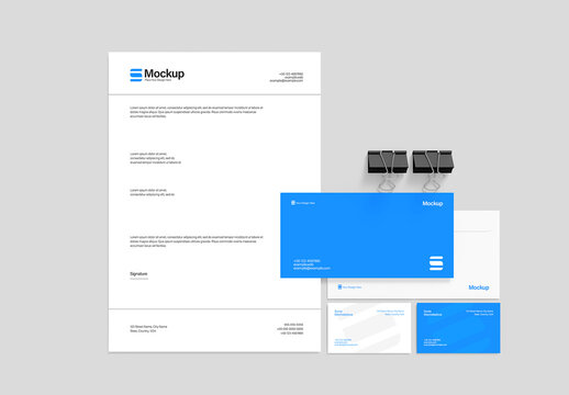 Corporate Identity Stationery Mockup