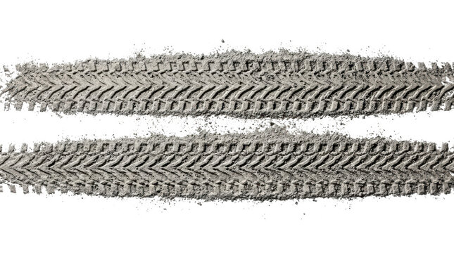 Tire track patterns in dusty terrain outdoor photography high-resolution png gigapixel high fidelity