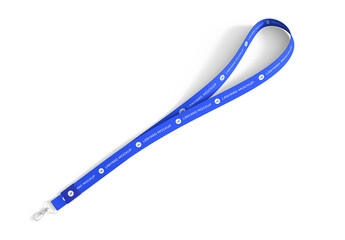 Realistic Lanyard Badge Mockup