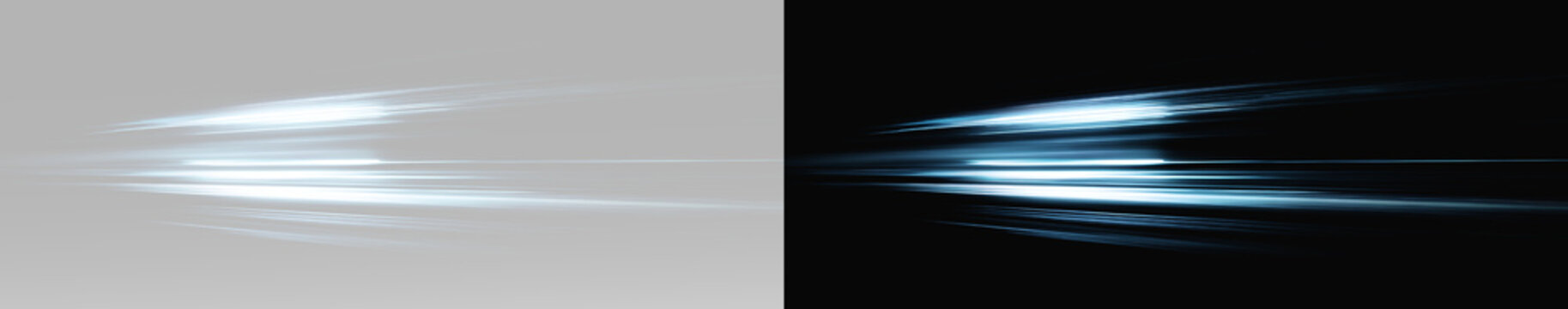 Abstract neon power flow with parallel glowing lines on neutral gray backdrop