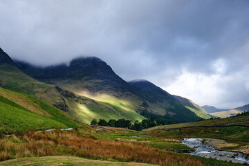 Fototapeta premium Landschaft typisch für Lake District, England. 