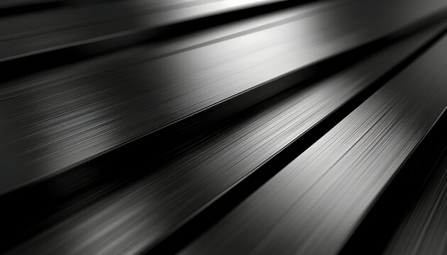 Abstract dark metallic surface with parallel diagonal lines.