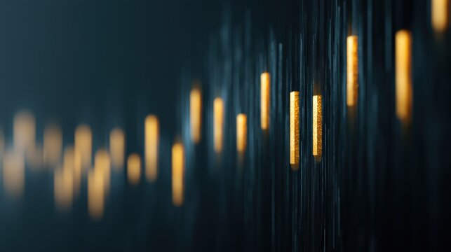volatile investing backdrop, dark fintech UI, unstable candlestick movement, high risk trading atmosphere