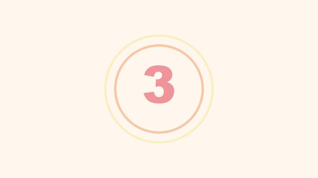 The number three is shown in a circle on a light background