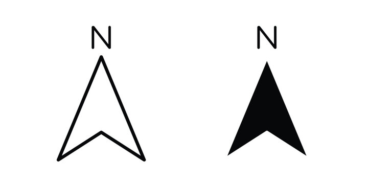 North icon