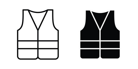 Vest jacket icon © Pop