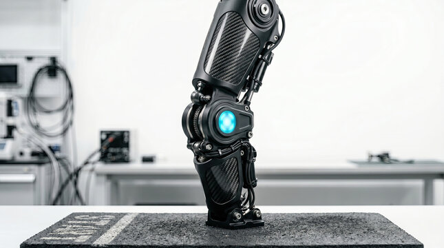 Advanced Robotic Prosthetic Leg Representing Future Mobility for Amputees and Human Rehabilitation