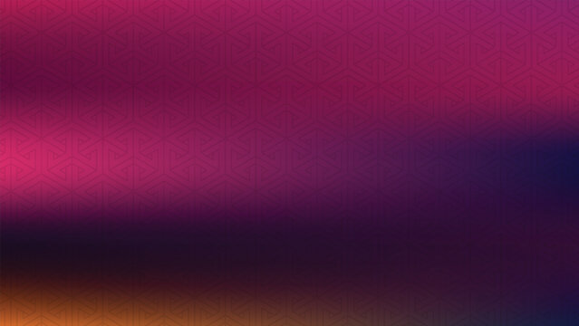 Abstract geometric pattern with vivid gradient background and triangular shapes creating modern design.
