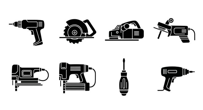 Power Tools Icon Set