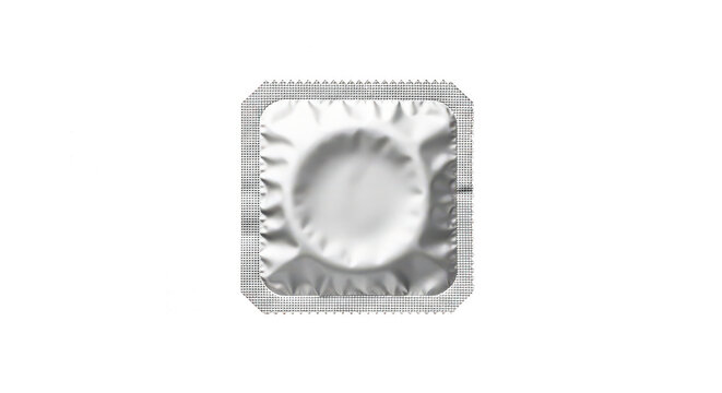 Minimalist circular pattern with dotted border isolated on transparent background