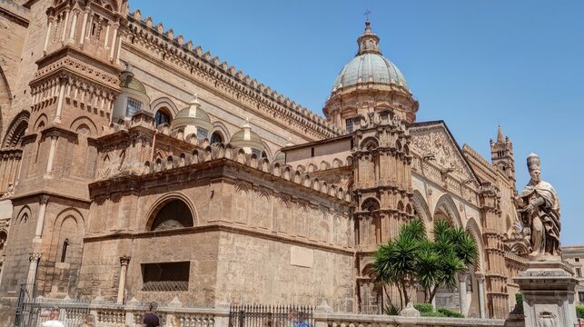 Cath&eacute;drale de Palerme, Palerme, Sicile, Italie