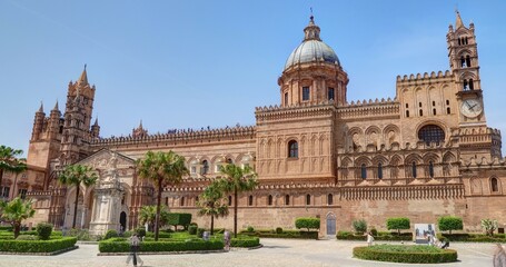 Fototapeta premium Cathédrale de Palerme, Palerme, Sicile, Italie