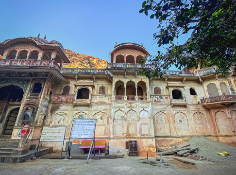 Galta Ji Temple complex in Jaipur, India