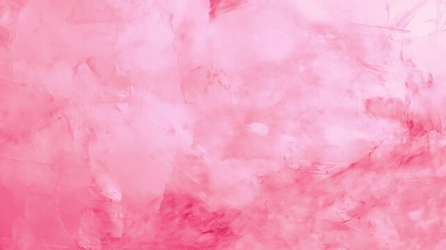 Animation of a moving wall made of rose gold or pink metal with a rough cast metal texture with scuffs, roughness, and unevenness. Gold background. Pink background.