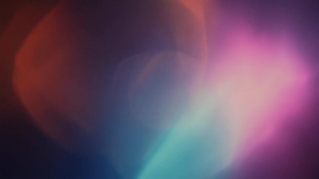Vibrant colorful light bokeh background texture.