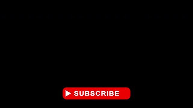 Subscribe Button Pop Up Animation with Alpha Channel