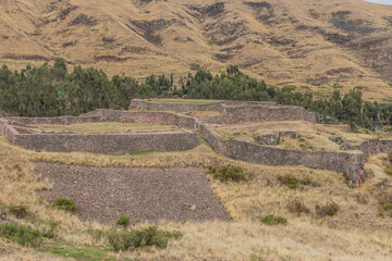Fototapeta premium Puka Pukara Archaeological Complex near Cuzco, Peru