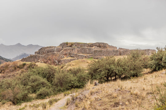 Puka Pukara Archaeological Complex near Cuzco, Peru