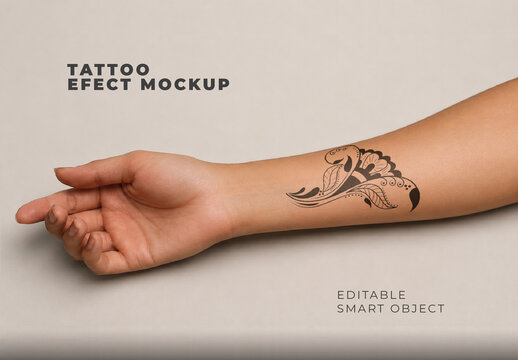 Tattoo Efect Mockup