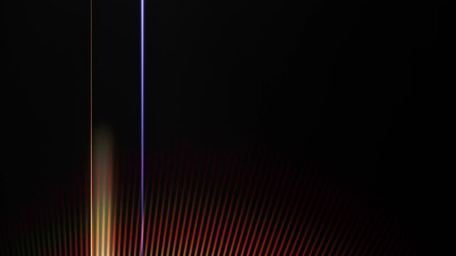 Light leaks 4k footage on black background. Natural lighting lamp rays bokeh effect. Light organic leaks effect background animation stock footage. 
