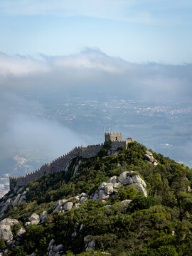 Moorish Castle in Sintra Portugal