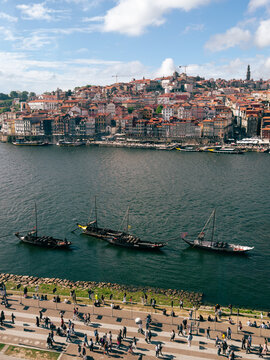 Porto and Douro River from Vila Nova de Gaia