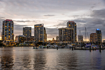 Fototapeta premium St. Petersburg skyline