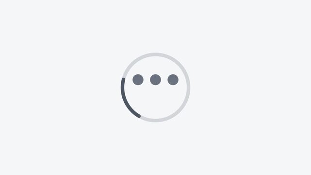 A smiling emoticon face icon is shown in a circular frame on a white background.