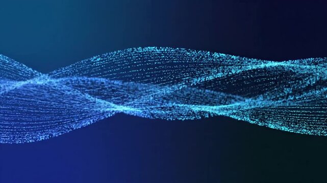 Looping background with blue texture lines offers smooth movement for various projects and presentations
