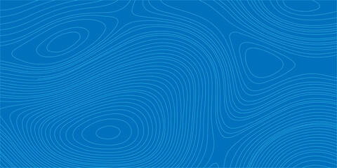 Blue topographic line map background with abstract wavy contour patterns. abstract vector topographic map lines, flowing contour lines that simulate geographic terrain © Creative Lis