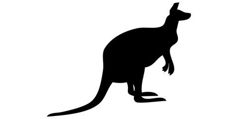 Kangaroo vector illustration © TARIK EL ADRAOUI