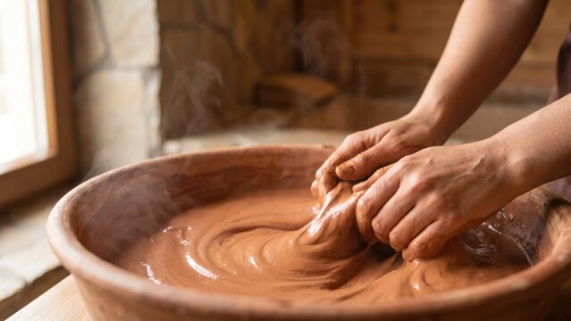 Therapeutic Mineral Rich Mud Therapy with Pure Thermal Water for Relaxation and Rejuvenation