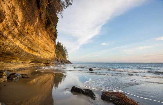 Beach on Vancouver island