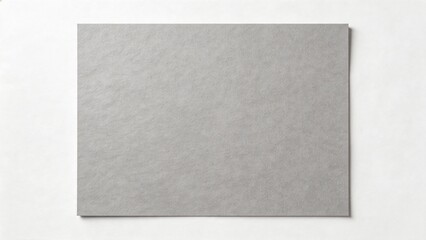 Fototapeta premium Gray textured paper on white background