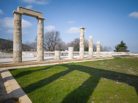 Palace at the Archaeological Site of Aigai, Vergina, Greece