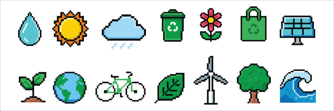Environment Pixel Art Illustration