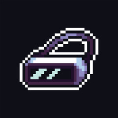 Fototapeta premium Pixel Art VR Headset Icon