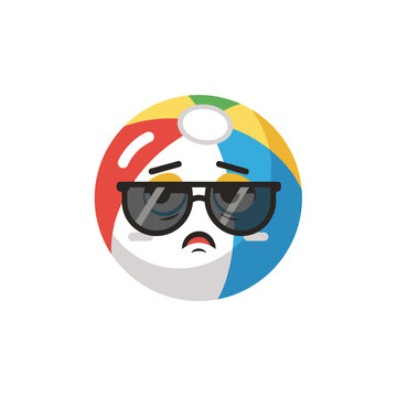 Google Chrome browser emoticon face.