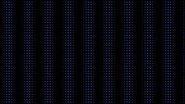 Blue Pixel Matrix Texture With Vertical Digital Data Streams
