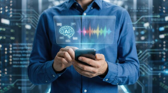 AI voice cloning technology enables natural speech synthesis for call translation and prevents scam through language recognition