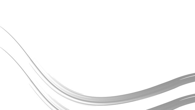 White background with clean brush ornament