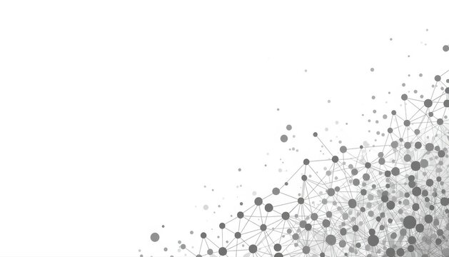 Abstract digital data stream background with nodes and connections abstract technology background information communication internet connectivity structure particle complexity