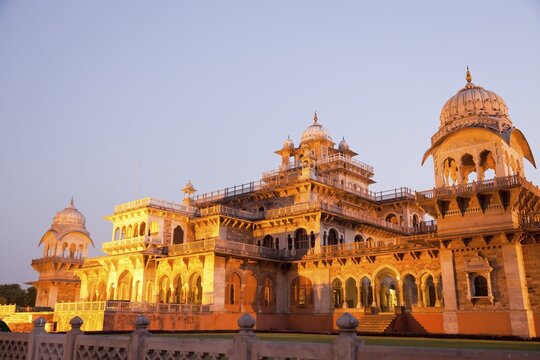 Albert Hall with Central Museum, Jaipur, Rajasthan, India
