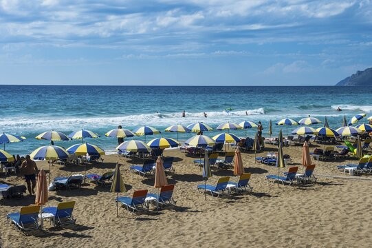 Beach of Agios Gordios, Corfu, Ionian islands, Greece
