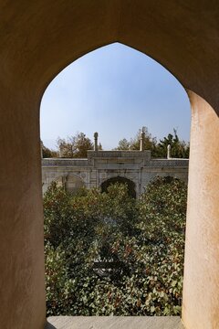 Baburs shrine, Gardens of Babur, Kabul, Afghanistan